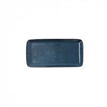 Fuente Rectangular Ikonic Azul 28 x 14 cm.