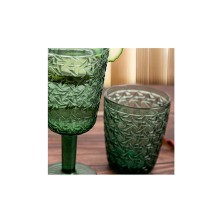 Vaso Agata Verde 30 cl. (Pack 6 Uds.) BIDASOA - La Casa de Vesta