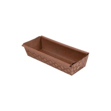 Molde Rectangular Para Hornear 300 g - 20 x 6,5 x 4,5 cm. (Caja 500 Uds.) García de Pou - La Casa de Vesta